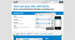 Desktop Screenshot of beta.dorisapp.com